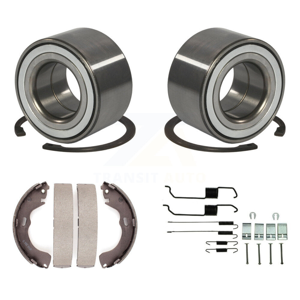Drum Brake Shoe & Hardware And Bearing Rear Kit For Ford Escape Mazda Tribute