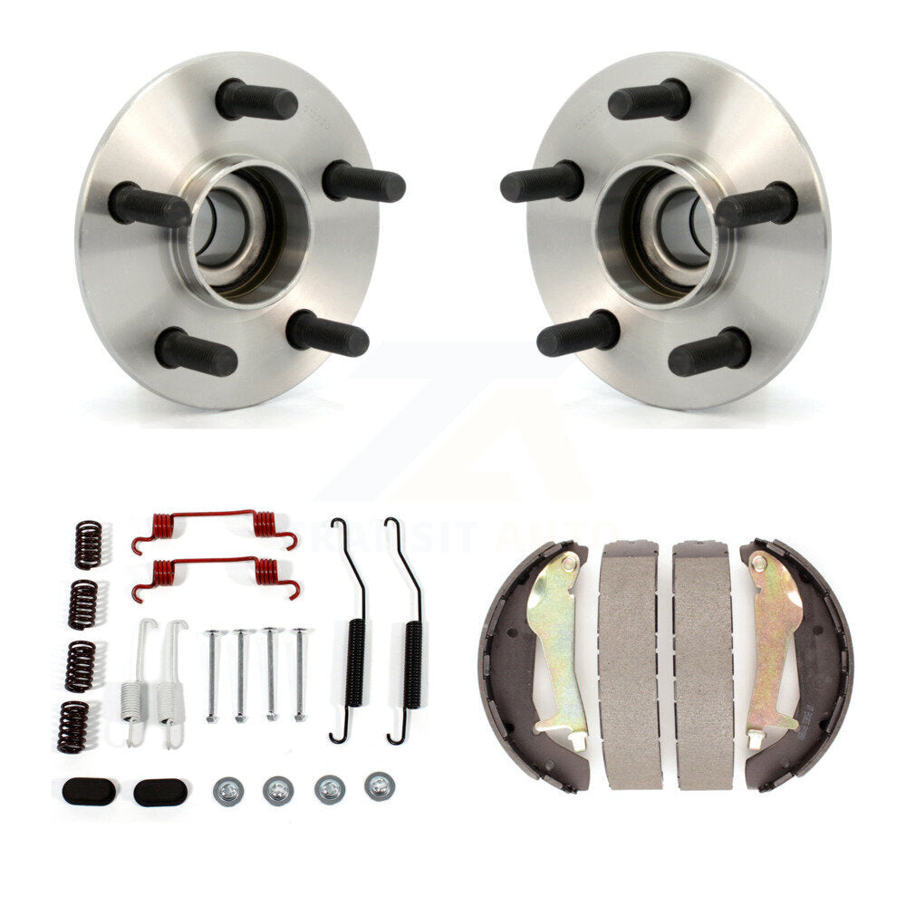 Drum Brake Shoe & Hardware And Hub Bearing Rear Kit For Chrysler Sebring Dodge