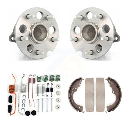 Drum Brake Shoe & Hardware Hub Bearing Rear Kit For 2004-2010 Toyota Sienna FWD