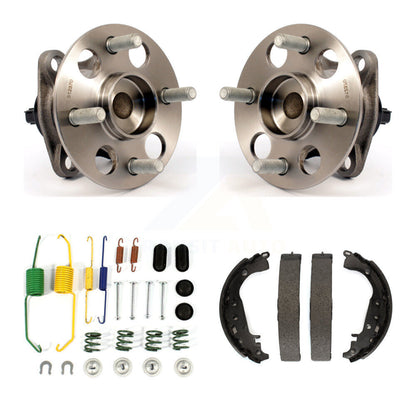 Drum Brake Shoe & Hardware And Hub Bearing Assembly Rear Kit For Toyota Yaris