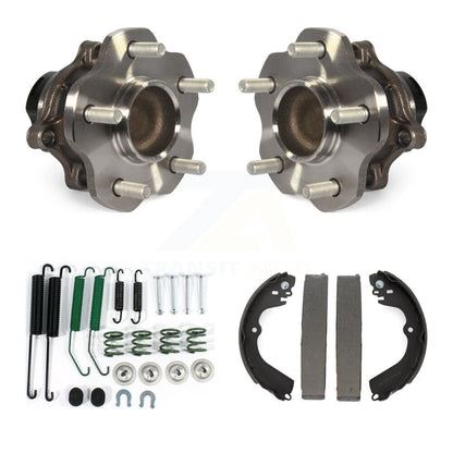 Drum Brake Shoe & Hardware Hub Bearing Rear Kit For Nissan NV200 Chevrolet City
