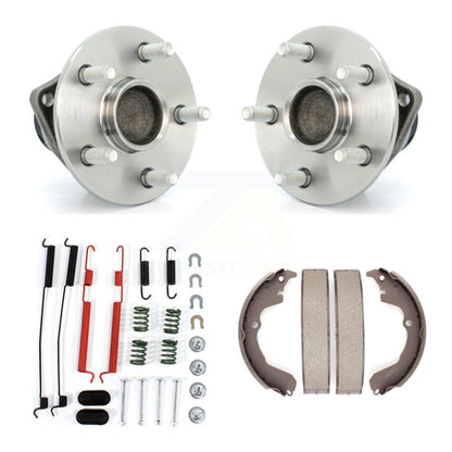 Drum Brake Shoe & Hardware Hub Bearing Rear Kit For Toyota Matrix Pontiac Vibe