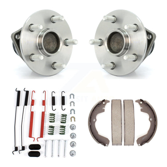 Drum Brake Shoe & Hardware Hub Bearing Rear Kit For Toyota Matrix Pontiac Vibe
