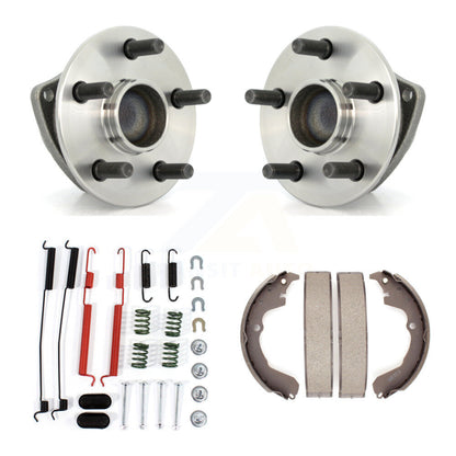 Drum Brake Shoe & Hardware Hub Bearing Rear Kit For Toyota Matrix Pontiac Vibe