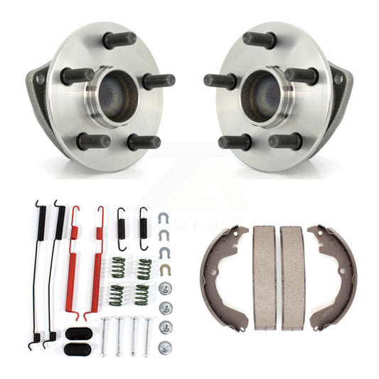 Drum Brake Shoe & Hardware Hub Bearing Rear Kit For Toyota Matrix Pontiac Vibe