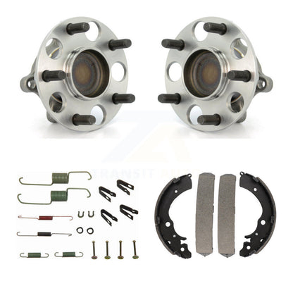 Drum Brake Shoe & Hardware And Hub Bearing Assembly Rear Kit For Honda Civic GX