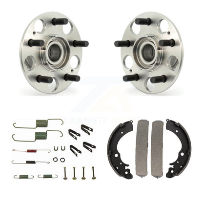 Drum Brake Shoe & Hardware And Hub Bearing Assembly Rear Kit For Honda Accord