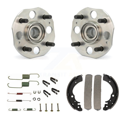 Drum Brake Shoe & Hardware And Hub Bearing Assembly Rear Kit For Honda Accord
