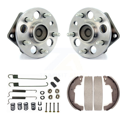 Drum Brake Shoe & Hardware And Hub Bearing Rear Kit For 1998-2003 Toyota Sienna