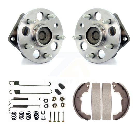 Drum Brake Shoe & Hardware And Hub Bearing Rear Kit For 1998-2003 Toyota Sienna