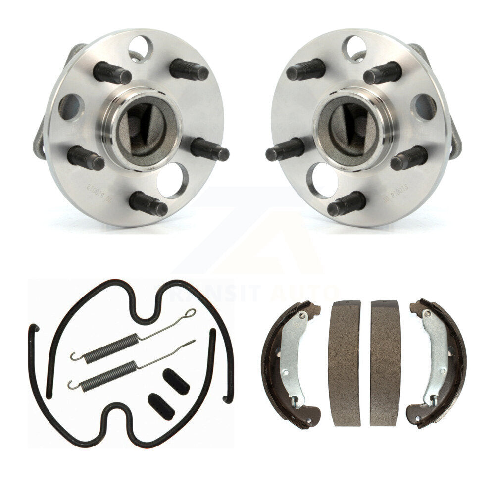 Drum Brake Shoe & Hardware Hub Bearing Rear Kit For Pontiac Sunfire Chevrolet