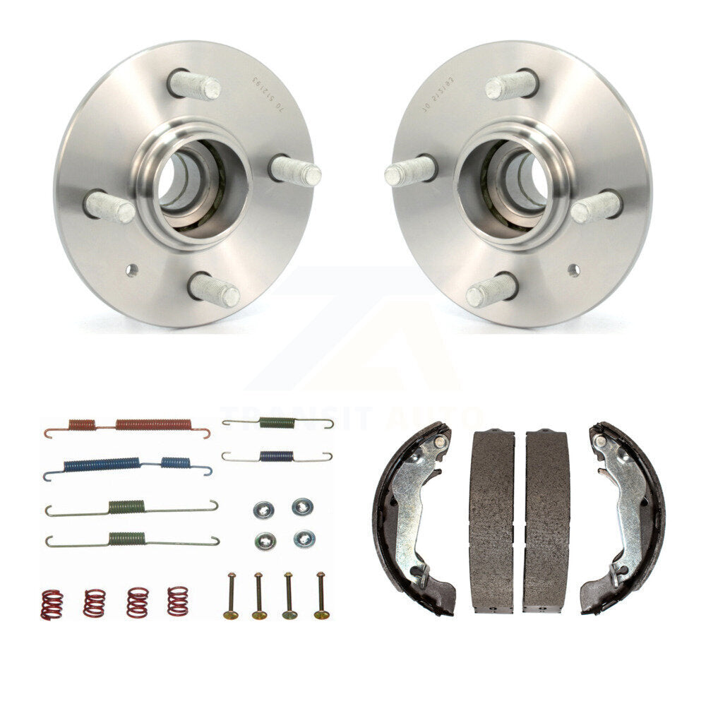 Drum Brake Shoe & Hardware And Hub Bearing Assembly Rear Kit For Hyund ...