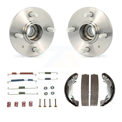 Drum Brake Shoe & Hardware And Hub Bearing Assembly Rear Kit For Hyundai Accent