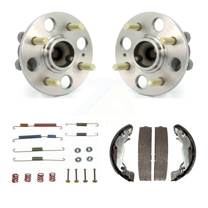 Drum Brake Shoe & Hardware Hub Bearing Rear Kit For Hyundai Accent 4-Wheel ABS