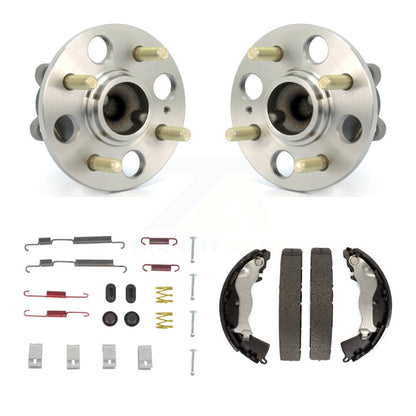 Drum Brake Shoe & Hardware Hub Bearing Rear Kit For Hyundai Accent Kia Rio Rio5