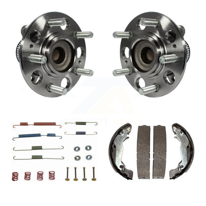 Drum Brake Shoe & Hardware And Hub Bearing Rear Kit For Hyundai Elantra Non-ABS