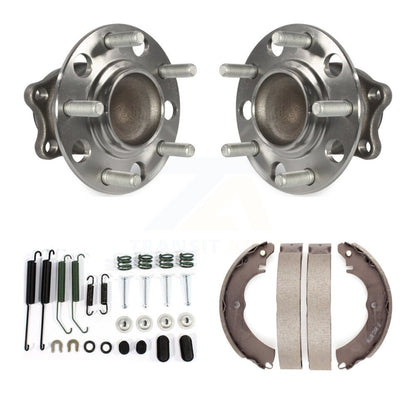 Drum Brake Shoe & Hardware And Wheel Hub Bearing Rear Kit For Mitsubishi Lancer