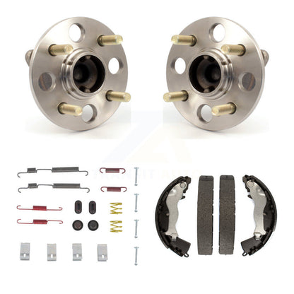 Drum Brake Shoe & Hardware Hub Bearing Rear Kit For Hyundai Accent Kia Rio Rio5