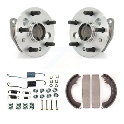 Drum Brake Shoe & Hardware Hub Bearing Rear Kit For 02-03 Toyota Camry Non-ABS