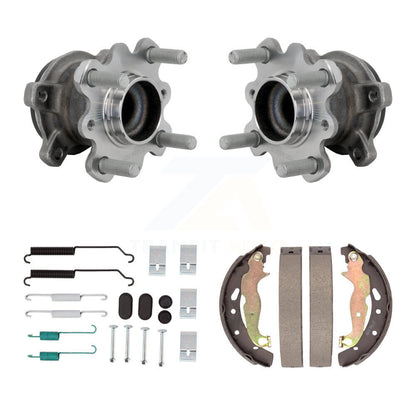 Drum Brake Shoe & Hardware And Hub Bearing Rear Kit For Toyota Yaris iA Scion