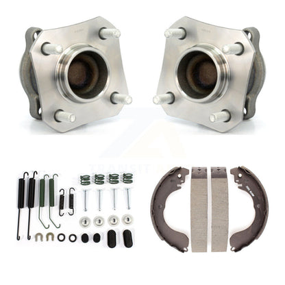 Drum Brake Shoe & Hardware And Hub Bearing Assembly Rear Kit For Nissan Sentra