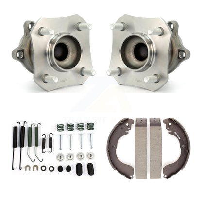 Drum Brake Shoe & Hardware And Hub Bearing Assembly Rear Kit For Nissan Sentra