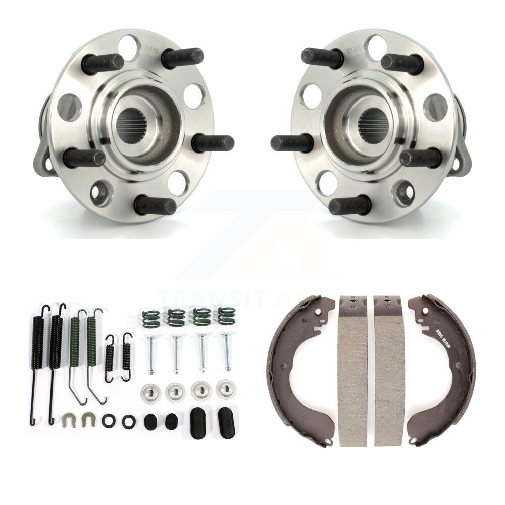 Drum Brake Shoe & Hardware Hub Bearing Rear Kit For Jeep Patriot Compass Dodge