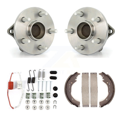 Drum Brake Shoe & Hardware And Hub Bearing Assembly Rear Kit For Toyota Corolla