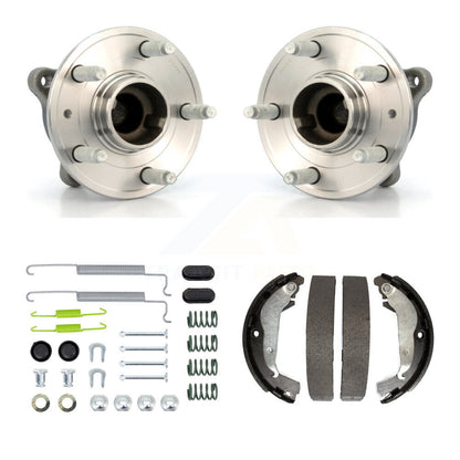 Drum Brake Shoe & Hardware Hub Bearing Rear Kit For 2011-2012 Chevrolet Cruze