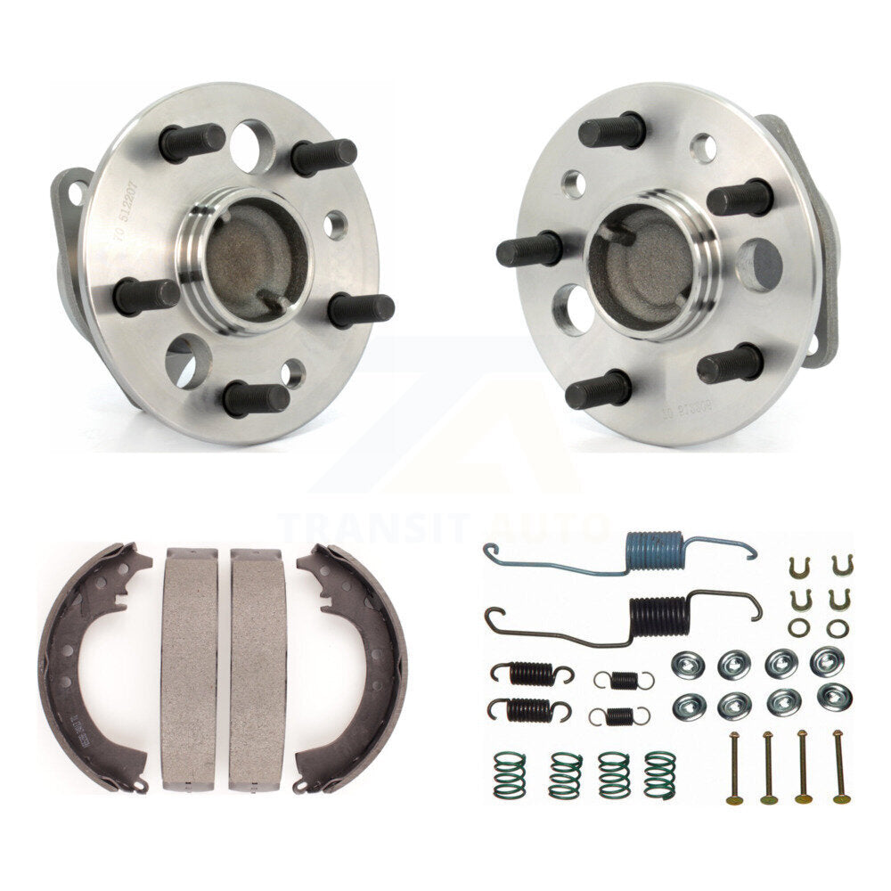 Drum Brake Shoe & Hardware And Hub Bearing Assembly Rear Kit For Toyota Camry