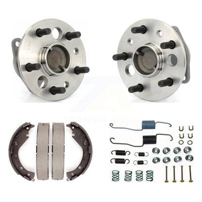 Drum Brake Shoe & Hardware And Hub Bearing Rear Kit For Toyota Camry 4-Wheel ABS