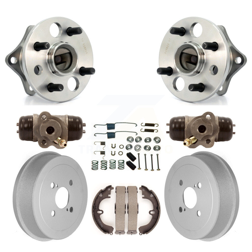 Wheel Cylinders And Coated Drum Shoes Hardware Hub Bearing Assembly Rear Kit For