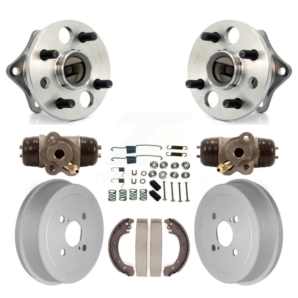 Wheel Cylinders And Coated Drum Shoes Hardware Hub Bearing Assembly Rear Kit For