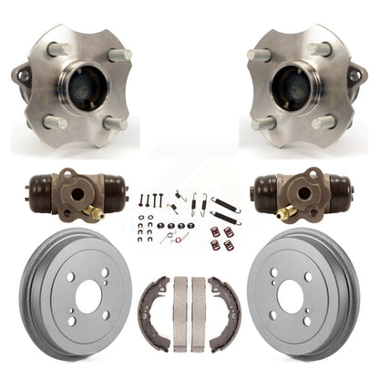 Wheel Cylinders Coated Drum Shoes Hardware Hub Bearing Rear Kit For Toyota Echo