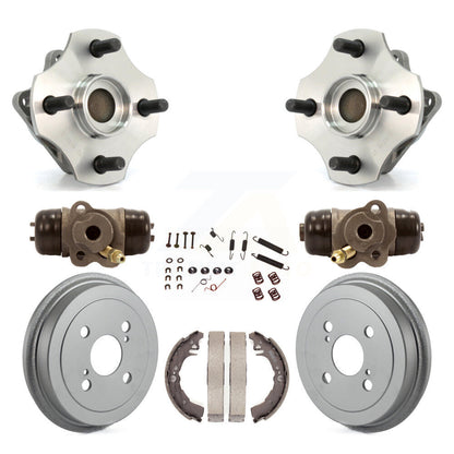 Wheel Cylinders Coated Drum Shoes Hardware Hub Bearing Rear Kit For Toyota Echo