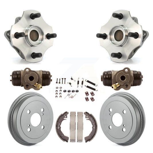 Wheel Cylinders Coated Drum Shoes Hardware Hub Bearing Rear Kit For Toyota Echo