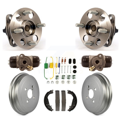 Wheel Cylinders Coated Drum Shoes Hardware Hub Bearing Rear Kit For Toyota Yaris