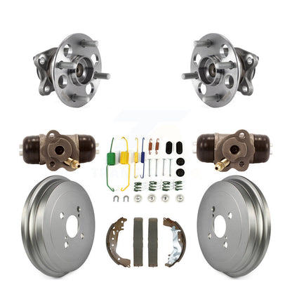 Wheel Cylinders Coated Drum Shoes Hardware Hub Bearing Rear Kit For Toyota Yaris