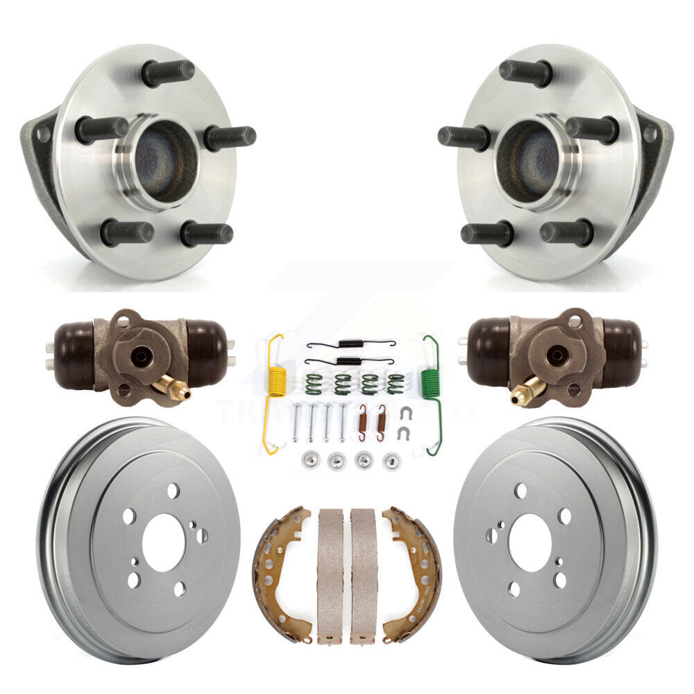 Wheel Cylinders And Coated Drum Shoes Hardware Hub Bearing Assembly Rear Kit For