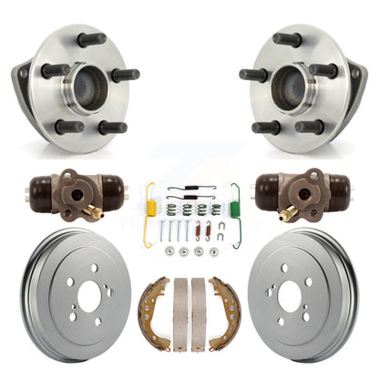 Wheel Cylinders And Coated Drum Shoes Hardware Hub Bearing Assembly Rear Kit For
