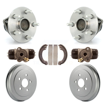 Wheel Cylinders And Coated Drum & Shoes Hub Bearing Rear Kit For Toyota Corolla