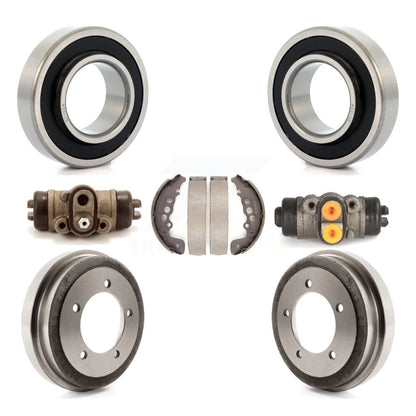 Wheel Cylinders Drum & Shoes Bearing Rear Kit (7Pc) For Chevrolet Tracker Suzuki
