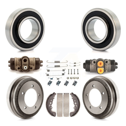 Wheel Cylinders And Drum & Shoes Bearing Rear Kit (8Pc) For Suzuki Grand Vitara