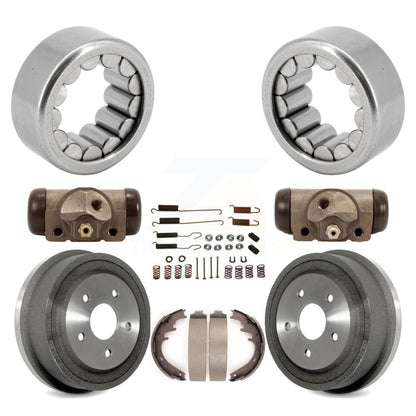 Wheel Cylinders And Drum & Shoes Bearing Rear Kit (8Pc) For Dodge Ram 1500