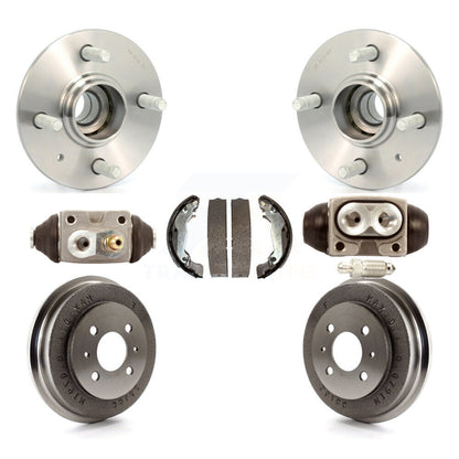 Wheel Cylinders & Drum Shoes Hardware Hub Bearing Rear Kit For Hyundai Accent