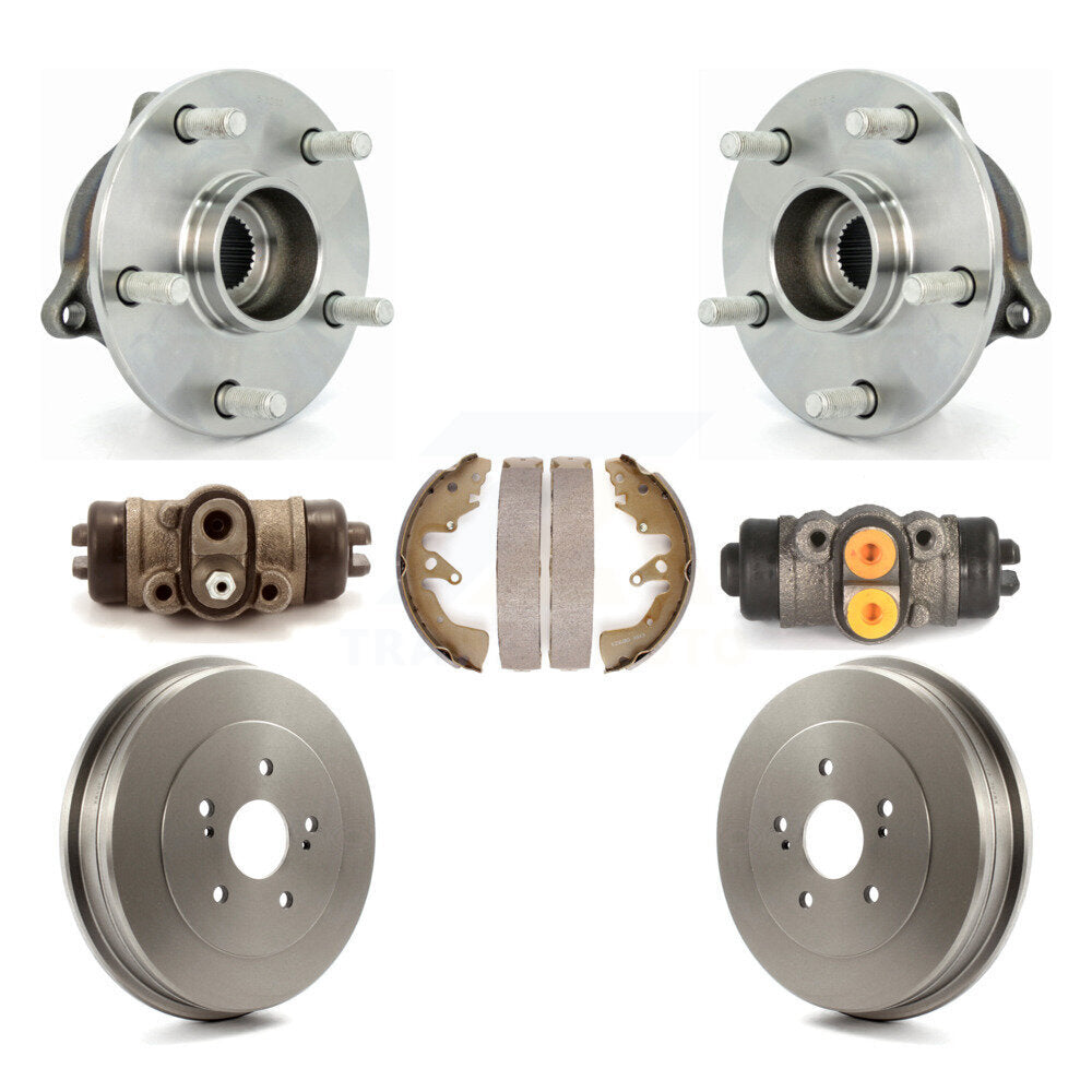 Wheel Cylinders And Drum & Shoes Hardware Hub Bearing Assembly Rear Kit For