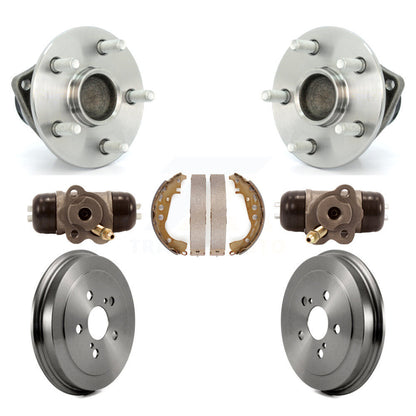 Wheel Cylinders And Drum & Shoes Hardware Hub Bearing Rear Kit (7Pc) For Toyota