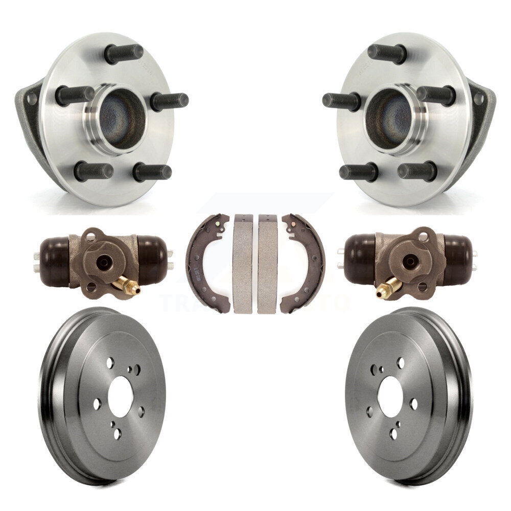 Wheel Cylinders & Drum Shoes Hardware Hub Bearing Rear Kit For Toyota Corolla