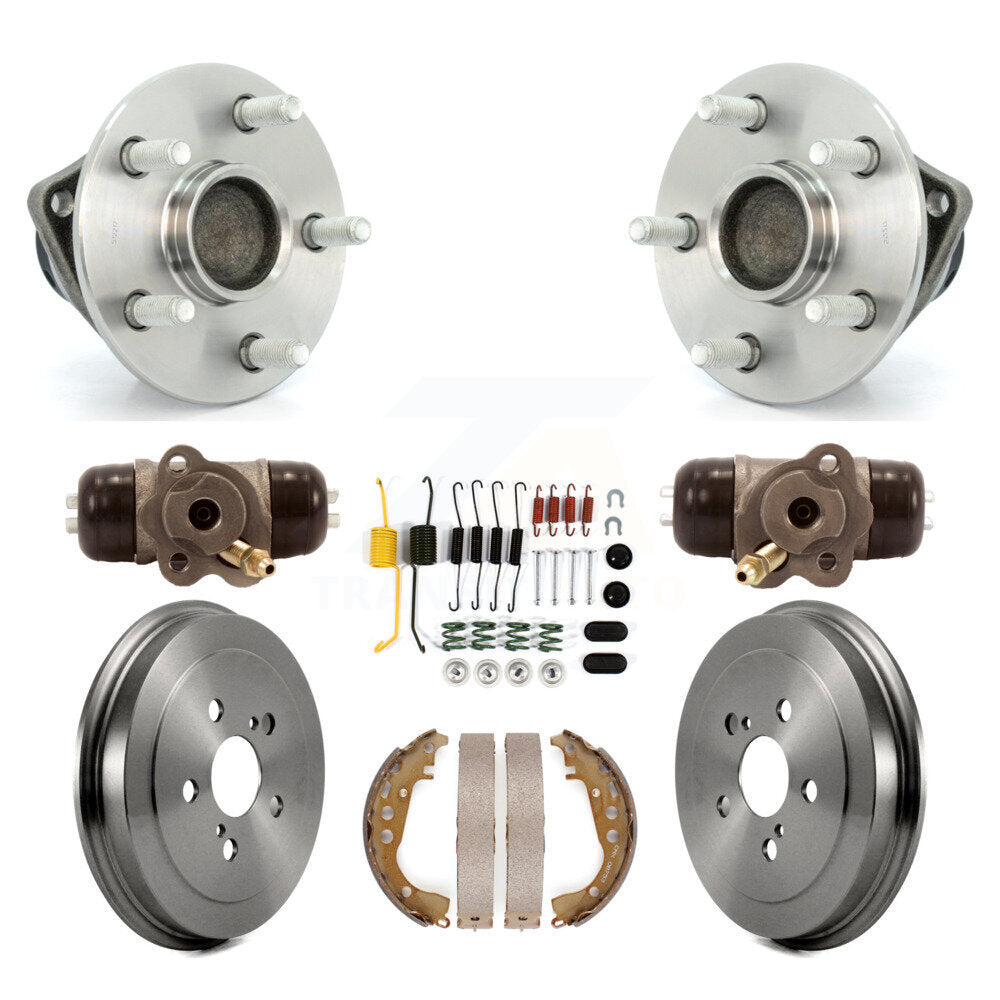 Wheel Cylinders And Drum & Shoes Hardware Hub Bearing Rear Kit For Toyota Prius