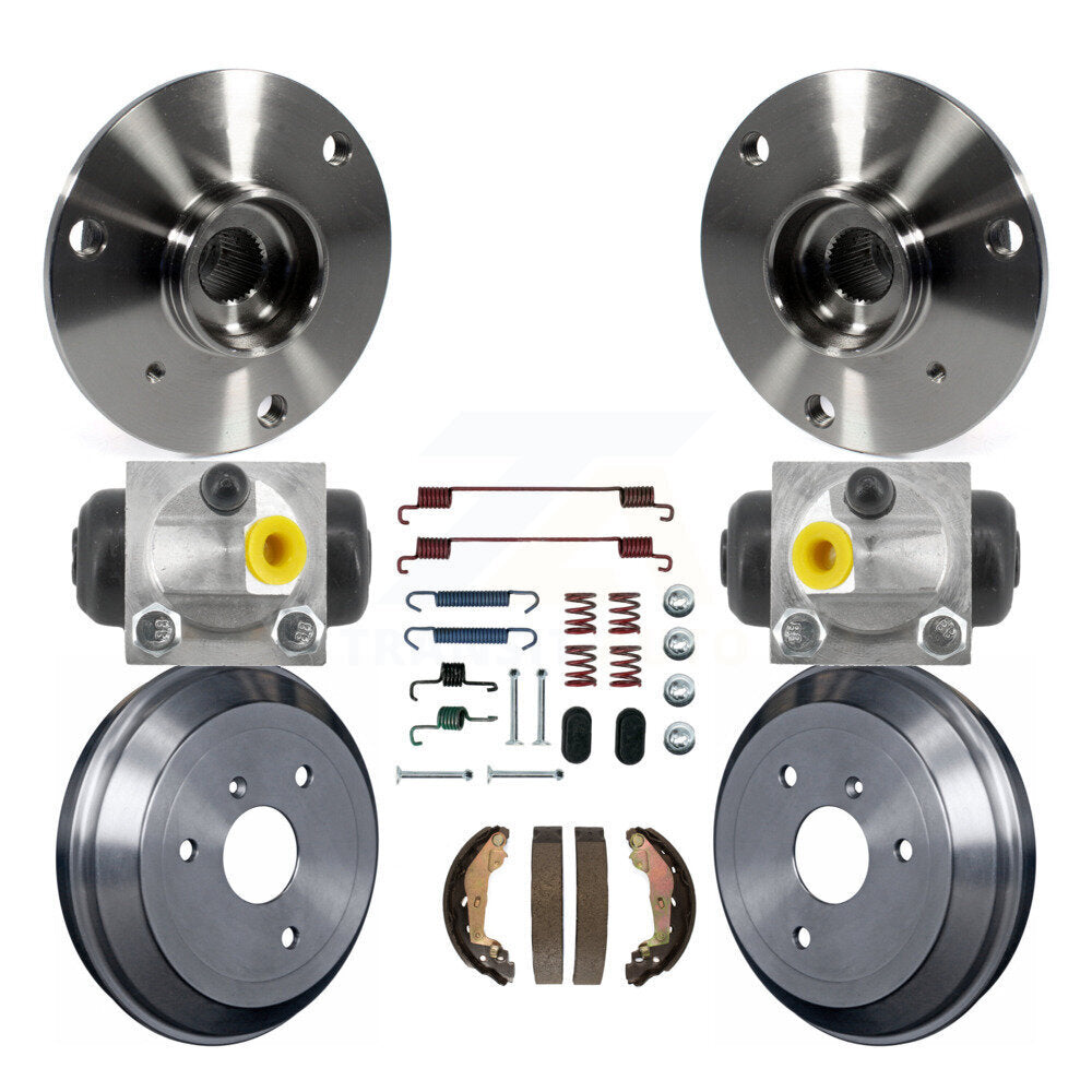 Wheel Cylinders And Drum & Shoes Hardware Hub Bearing Rear Kit For Smart Fortwo